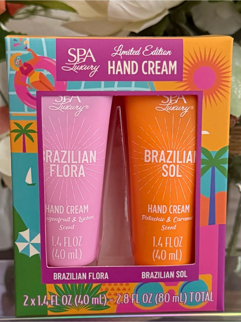🆕🌺 SPA LUXURY LIMITED EDITION HAND CREAM GIFT SET. BRAND NEW IN BOX.